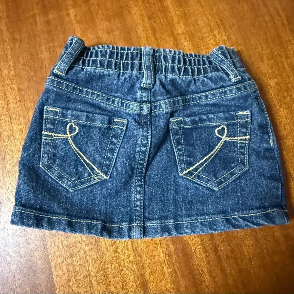 The Children's Place Est. 1989 Denim Blue Kids Skirt Size 12-18 months